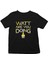 Elektrikçi Siyah Unisex Çocuk Tişört T-Shirt 2