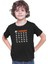 Kayak Siyah Unisex Çocuk Tişört T-Shirt 3