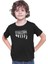 Bungee Jumping Siyah Unisex Çocuk Tişört T-Shirt 3