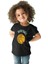 Basketbol Siyah Unisex Çocuk Tişört T-Shirt 2