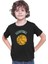 Basketbol Siyah Unisex Çocuk Tişört T-Shirt 3