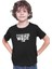 Yamaç Paraşütü - Paragliding Siyah Unisex Çocuk Tişört T-Shirt 3