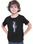 Taekwondo Siyah Unisex Çocuk Tişört T-Shirt 3