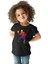 Masa Tenisi - Ping Pong Siyah Unisex Çocuk Tişört T-Shirt 2