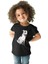 Sevimli Bull Teriyer - Bull Terrier Siyah Unisex Çocuk Tişört T-Shirt 2