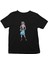 Tarz Kız Siyah Unisex Çocuk Tişört T-Shirt 1