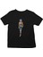 Tarz Kız Siyah Unisex Çocuk Tişört T-Shirt 1