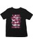 Ahududu Siyah Unisex Çocuk Tişört T-Shirt 1