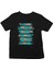 Palyaço Nemo Balığı Siyah Unisex Çocuk Tişört T-Shirt 1