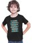 Palyaço Nemo Balığı Siyah Unisex Çocuk Tişört T-Shirt 3