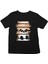 Panda Büyük Hayaller Siyah Unisex Çocuk Tişört T-Shirt 1