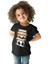 Panda Büyük Hayaller Siyah Unisex Çocuk Tişört T-Shirt 2