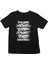 Sevimli Köpekler Siyah Unisex Çocuk Tişört T-Shirt 1