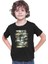 Papağan Siyah Unisex Çocuk Tişört T-Shirt 3