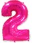 Lisanslı Rakam Folyo Balon 32INÇ 82CM 1