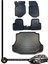 Honda Civic 3D Havuzlu Oto Paspas Sedan 2007-2011 + Bagaj Havuzu Lila Ikili Set 1