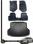 Honda Civic 3D Havuzlu Oto Paspas Sedan 2016-2020 + Bagaj Havuzu Lila Ikili Set 1