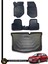 Hyundai I20 3D Havuzlu Oto Paspas 2014-2019 + Bagaj Havuzu Lila Ikili Set 1