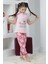 Kapi Kids Kız Çocuk Ayıcık Baskılı - 2 Düğmeli Pijama Takımı 7-11 Yaş 6065 1