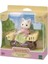 Sylvanian Families Çiçekli Kedi Anne ve Bisiklet 1