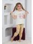 Kapi Kids Kız Çocuk Kaprili-Baskılı Pijama Takımı 3-11 Yaş 6083-84 1