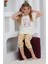 Kapi Kids Kız Çocuk Kaprili-Baskılı Pijama Takımı 3-11 Yaş 6083-84 2