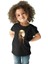 Spartalı Kaskı Siyah Unisex Çocuk Tişört T-Shirt 2