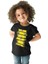 Gitar Çalan Ayı Siyah Unisex Çocuk Tişört T-Shirt 2