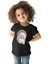 Siyah Poodle Kaniş Siyah Unisex Çocuk Tişört T-Shirt 2