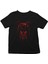 Şeytan Kurukafa Siyah Unisex Çocuk Tişört T-Shirt 1
