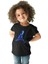 Basketbol Siyah Unisex Çocuk Tişört T-Shirt 2