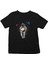 Astronot ve Gezegenler Siyah Unisex Çocuk Tişört T-Shirt 1