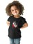 Boks Eldivenleri Siyah Unisex Çocuk Tişört T-Shirt 2