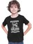 Bateri Siyah Unisex Çocuk Tişört T-Shirt 2
