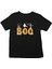 Halloween Boo Cadılar Bayramı Siyah Unisex Çocuk Tişört T-Shirt 1