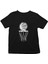 Basketbol Siyah Unisex Çocuk Tişört T-Shirt 1