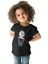 Basketbol Siyah Unisex Çocuk Tişört T-Shirt 2