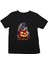 Cadılar Bayramı-Halloween Siyah Unisex Çocuk Tişört T-Shirt 1