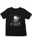 Okçu Astronot Siyah Unisex Çocuk Tişört T-Shirt 1