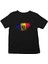 Moldova Siyah Unisex Çocuk Tişört T-Shirt 1