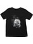 Albert Einstein Kuantum Mekaniği Siyah Unisex Çocuk Tişört T-Shirt 1