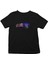 Güney Georgia - South Georgia Island Siyah Unisex Çocuk Tişört T-Shirt 1