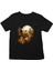 Cadılar Bayramı-Halloween Siyah Unisex Çocuk Tişört T-Shirt 1