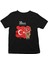 30 Ağustos Zafer Bayramı Siyah Unisex Çocuk Tişört T-Shirt 1
