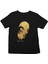 Charles Darwin Siyah Unisex Çocuk Tişört T-Shirt 1