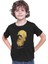 Charles Darwin Siyah Unisex Çocuk Tişört T-Shirt 3