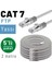 5 Adet 2 Metre Irenıs Cat7 Kablo Yassı Ftp Ethernet Network Lan Kablosu 5