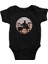 Bateri Siyah Unisex Bebek Body - Zıbın 1