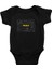 Matematik Kara Tahta Formüller Siyah Unisex Bebek Body - Zıbın 1