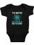 Fizik Atom Siyah Unisex Bebek Body - Zıbın 1